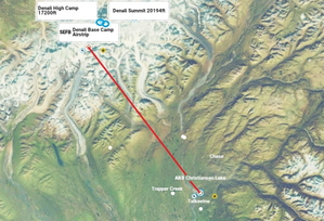 SEFB Denali Base Camp, South East Fork Base, Kahiltna Glacier, Alaska, USA. (New Scenery) thumbnail 7