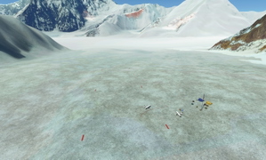 SEFB Denali Base Camp, South East Fork Base, Kahiltna Glacier, Alaska, USA. (New Scenery) thumbnail 2