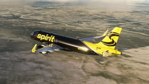 Spirit - "Black & Yellow Skittles" [8K] - FBW A32NX thumbnail 4