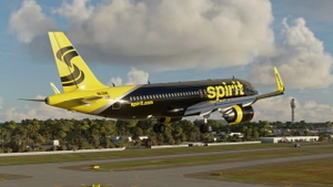 Spirit - "Black & Yellow Skittles" [8K] - FBW A32NX thumbnail 1