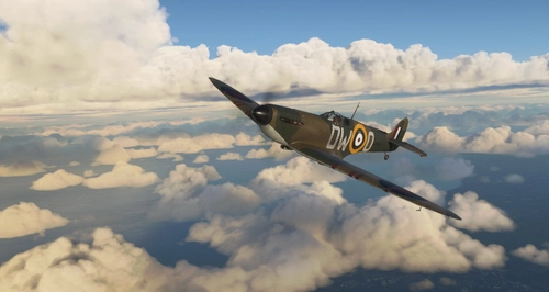 Spitfire Mk.1A 610 Squadron DW-O
