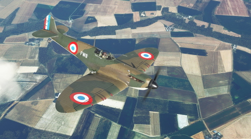 Spitfire Mk.1A French Air Force FW8