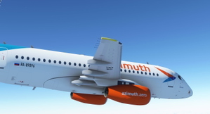 [OUTDATED] Sukhoi Superjet 100 Azimoth Airlines 8K thumbnail 4