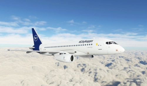 [OUTDATED] Sukhoi Superjet 100 Lufthansa #CityHopper "Magdeburg" 8K