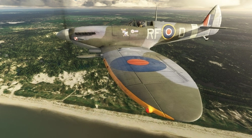 Supermarine Spitfire Mk.IX No.303 Squadron RF-D Donald Duck
