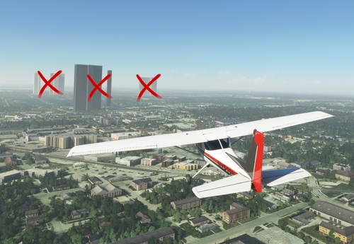 Tall building fix for Normal, IL (USA)