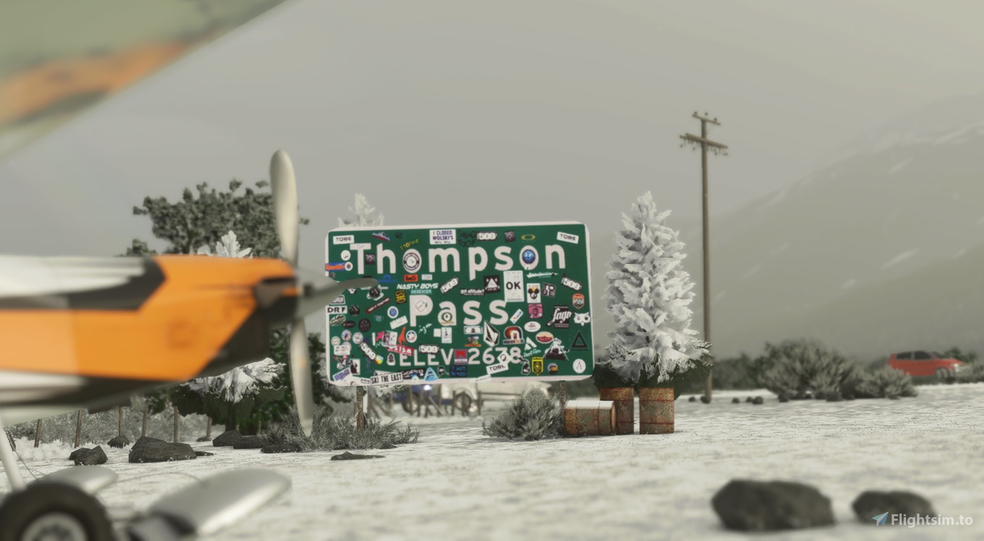 Thompson Pass, Alaska for Microsoft Flight Simulator | MSFS