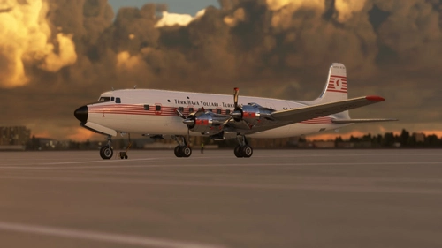 Turkish Airlines DC-6B Livery