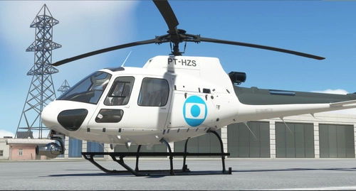 TV Globo "Globocop"| PT-HZS | RotorSimPilot H125 | 8K Resolution