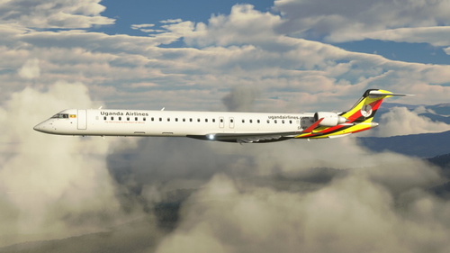 Uganda Airlines CRJ 1000 - 8K