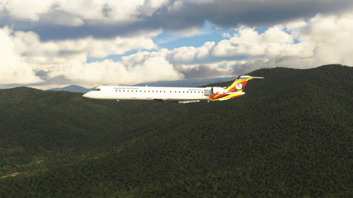 Uganda Airlines CRJ 900 - 8K