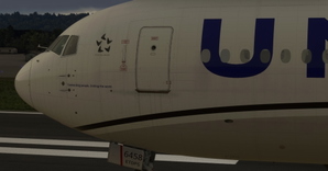 United Airlines "2019 livery" "N66056" CaptainSim 767-400ER thumbnail 5