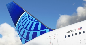 United Airlines "2019 livery" "N66056" CaptainSim 767-400ER thumbnail 16