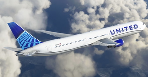 United Airlines "2019 livery" "N66056" CaptainSim 767-400ER thumbnail 12