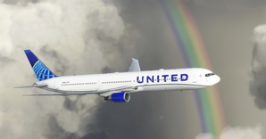 United Airlines "2019 livery" "N66056" CaptainSim 767-400ER thumbnail 17