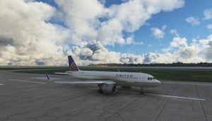 United Airlines Airbus A320neo livery thumbnail 3