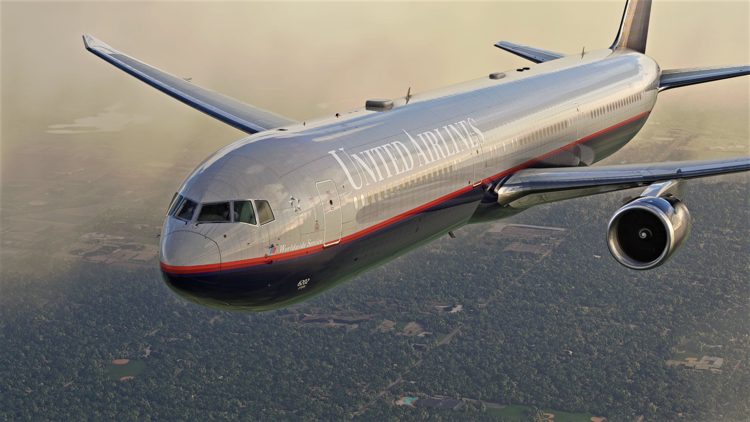 United Airlines (Battleship) [8K] - CS 767-400 - Image 1