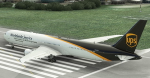 UPS / United Parcel Service CaptainSim 767-400ER (P2F) thumbnail 4