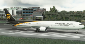 UPS / United Parcel Service CaptainSim 767-400ER (P2F) thumbnail 2