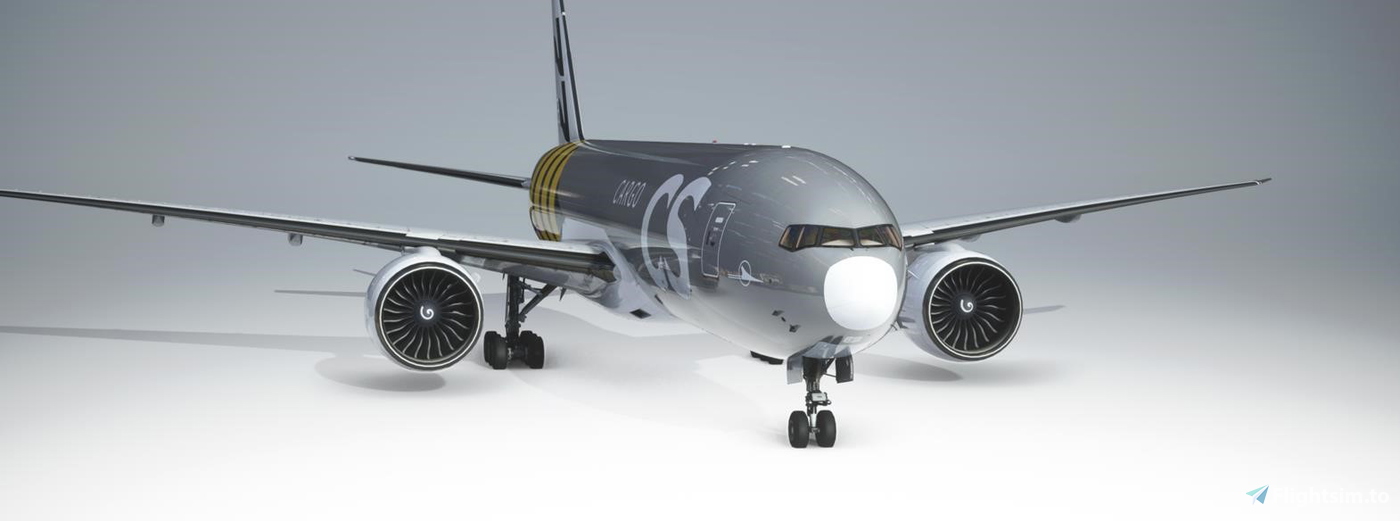 Vanilla Thumbnail for CS Boeing 777F 对于 Microsoft Flight Simulator | MSFS
