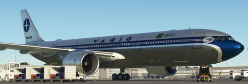 Varig Retro Chromed 8K * PR-RVR 