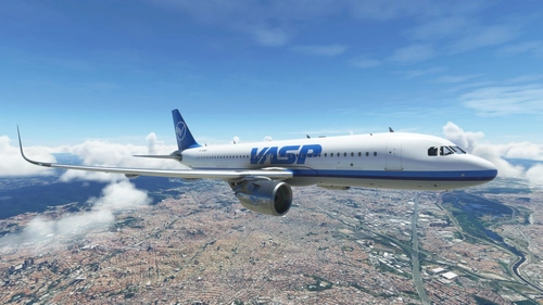 VASP Livery for the Airbus A320N