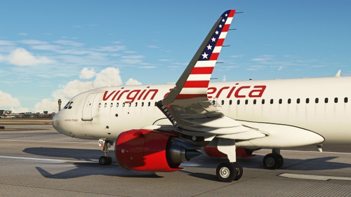 Virgin America [8K] - FBW A32NX