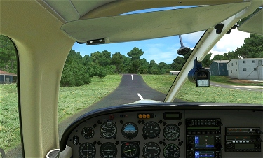 WACC Serukam Airstrip, West Kalimantan, Indonesia. Microsoft Flight Simulator