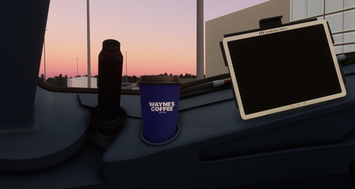 Wayne's Coffee A32NX Cup