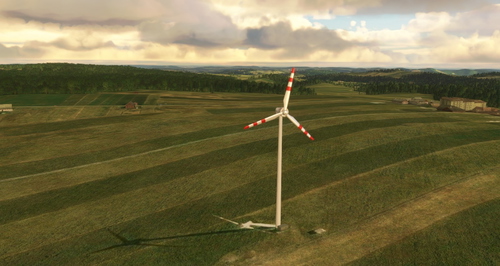 Wind turbine near Ottenschlag (LOAA)