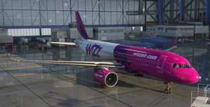 [A32NX] Wizzair A320NX old Livery thumbnail 1