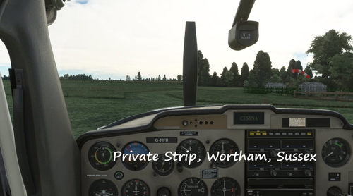 Wortham private Strip for Neil's Farm Strip Users MSFS