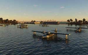 WW2 Naval Air Station Midway - circa 1942 thumbnail 7