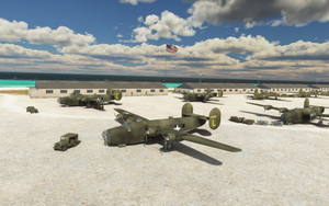 WW2 Naval Air Station Midway - circa 1942 thumbnail 13