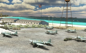 WW2 Naval Air Station Midway - circa 1942 thumbnail 10