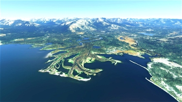 Yellowstone Park Landscape & Camping Microsoft Flight Simulator