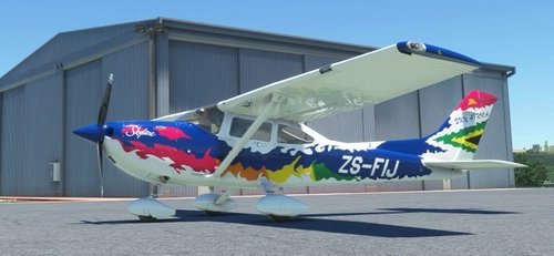 ZS-FIJ - C182T - Sky Africa