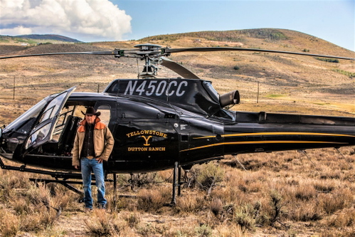 (8K) Airbus H125 - N450CC "Dutton Ranch"