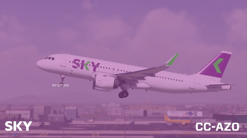 [8K] FBW A32NX Sky Airline CC-AZO