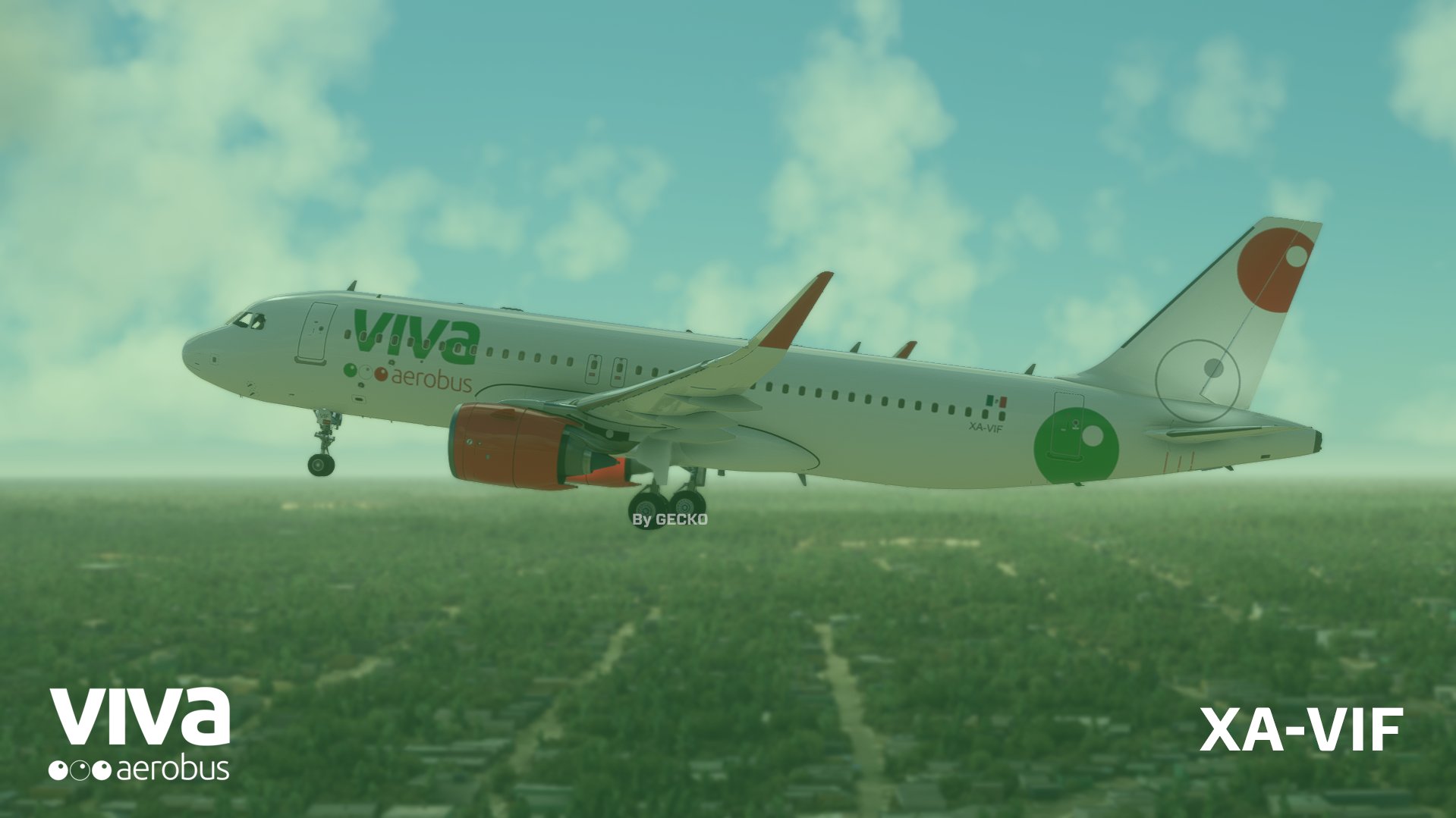 [8K] FBW A32NX VivaAerobús XA-VIF - Image 1