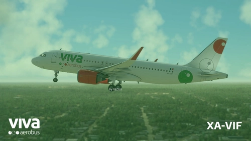 [8K] FBW A32NX VivaAerobús XA-VIF