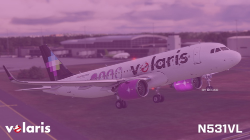 [8K] FBW A32NX Volaris Ghostbusters N531VL