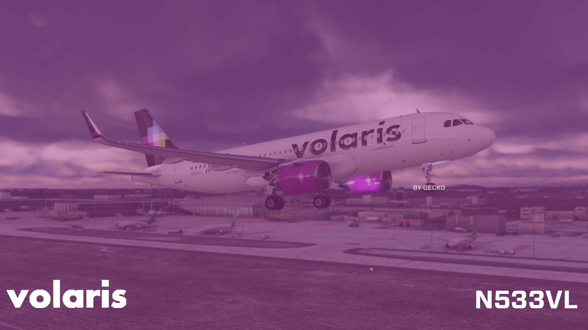[8K] FBW A32NX Volaris N533VL - Image 1