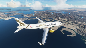 [8K] Gulf Air Airbus A320 neo thumbnail 3