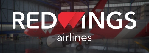 [A320-Asobo] Red Wings - Inversion livery [8K]