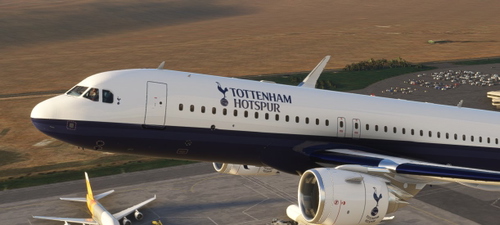 A320 Tottenham Hotspur Livery