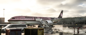 A330-900 KOREAN AIR BLACKPINK 2022 TOUR LIVERY FICTIONAL thumbnail 1