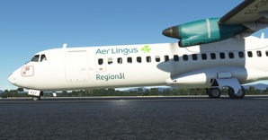 Aer Lingus "2019 livery" ATR 72-600 Community Version thumbnail 3