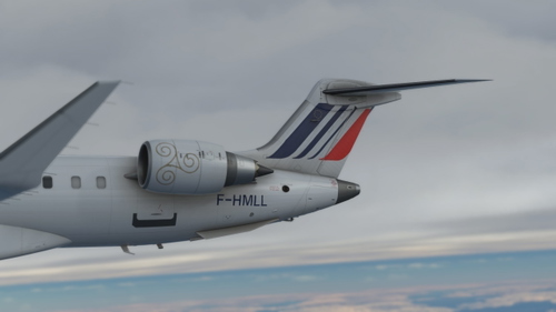 Aerosoft CRJ-1000 Air France / Brit Air