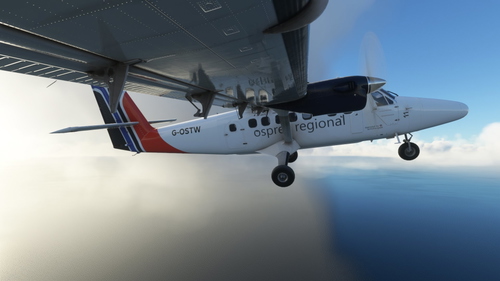 Aerosoft DHC6-300 Wheels Pax Twin Otter Osprey Regional
